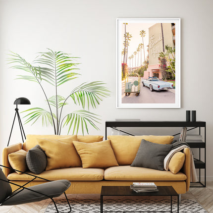 Wall Art - Beverley Hills Hotel - Canvas Prints-Poster Prints