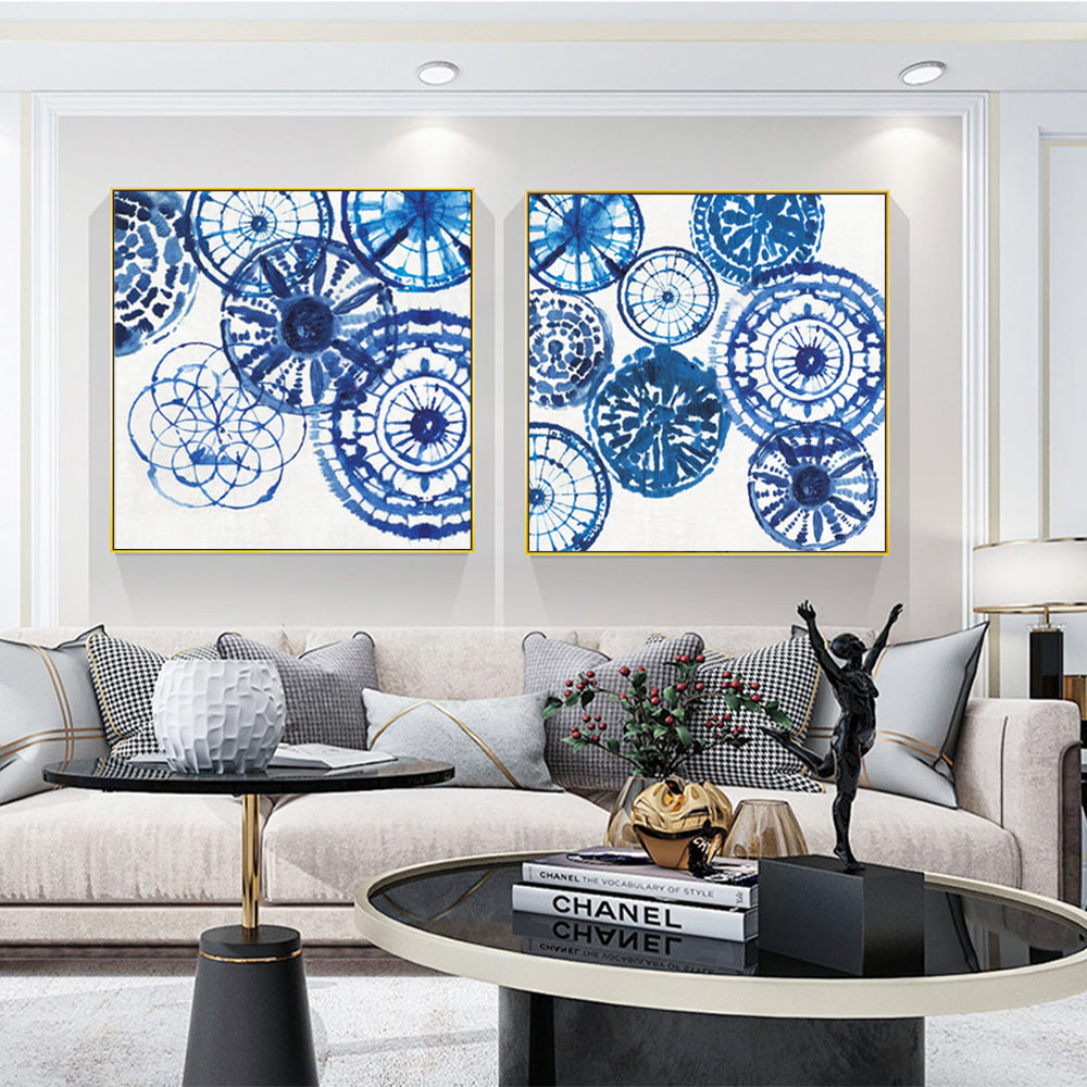 Wall Art - Blue Day (2 sets)- Canvas Prints-Poster Prints