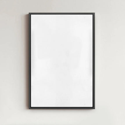 Blank Canvas | Primed Cotton | Black Frame | Rectangle