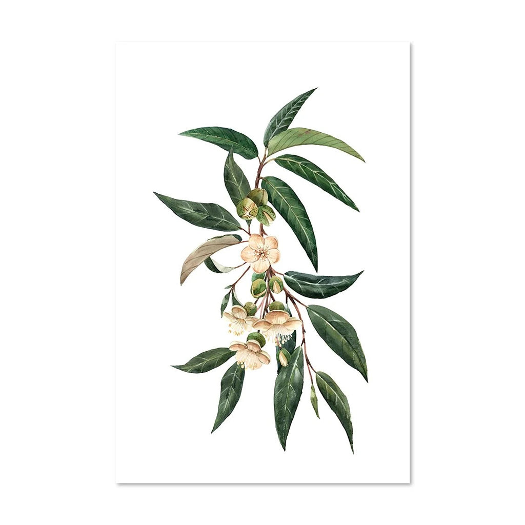 Wall art - Durian-leaves-and-flowers ( 2 sets) - Canvas Prints - Poster Prints
