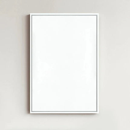 Blank Canvas | Primed Cotton | White Frame | Rectangle