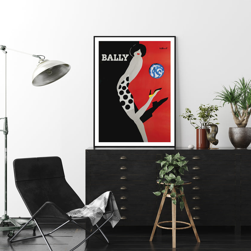Wall Art - Fashion Bally - Canvas Prints-Poster Prints