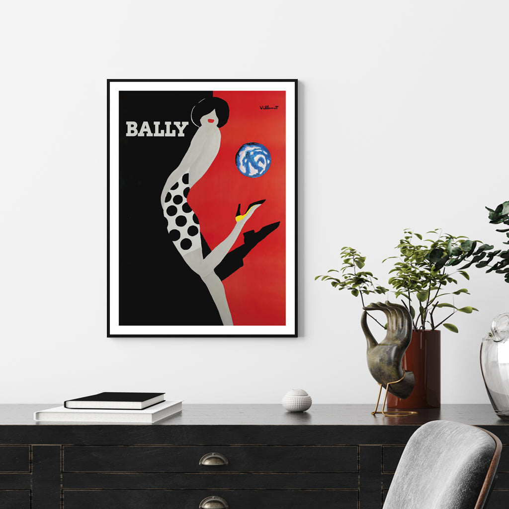Wall Art - Fashion Bally - Canvas Prints-Poster Prints
