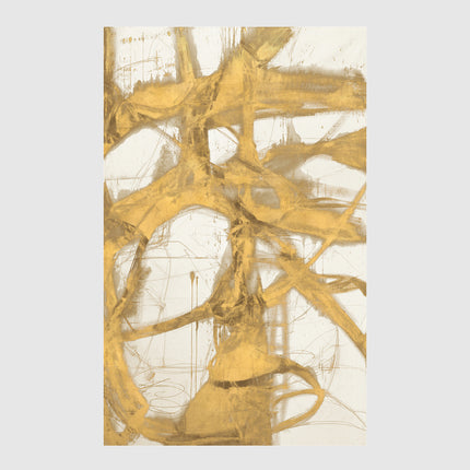 Wall art - Gold Flow 2 sets- Canvas Prints- Poster Prints