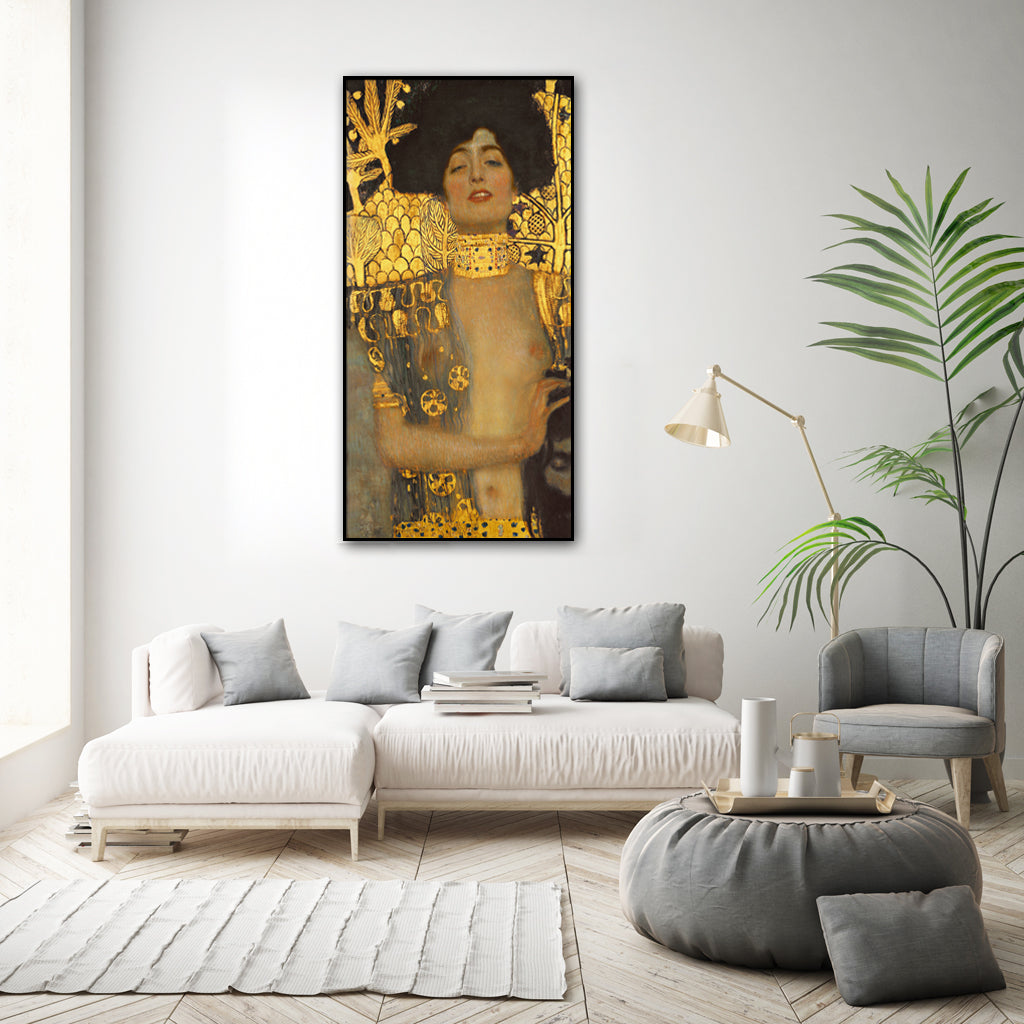 Wall Art – Judith and the Head of Holofernes by Gustav Klimt - Canvas Prints - Poster Prints