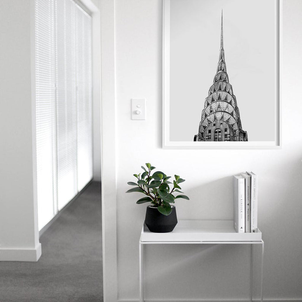 Wall art - New York Black And White