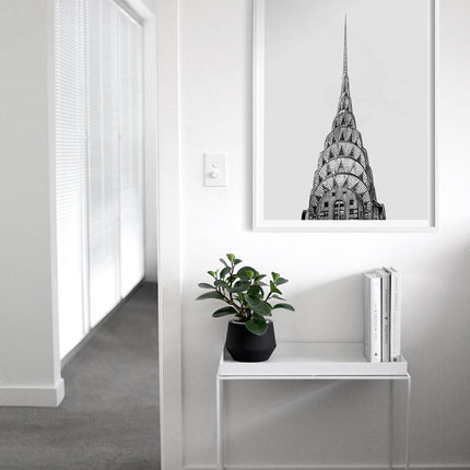 Wall art - New York Black And White