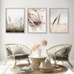 Botanical Art prints - Teen Girl Room Decor(3 sets) - Poster Prints -Canvas Prints