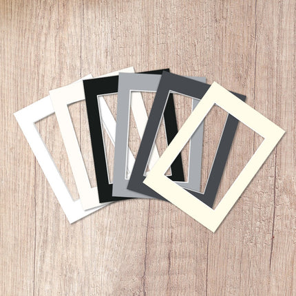 Pre-Cut Matboards, Frame Matboard with Window, White, Grey, Black, A1, A2, A3, A4, Custom Size Available,personalized gifts, home decor gift