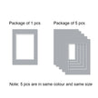 Pre-Cut Matboards, Frame Matboard with Window, White, Grey, Black, A1, A2, A3, A4, Custom Size Available,personalized gifts, home decor gift