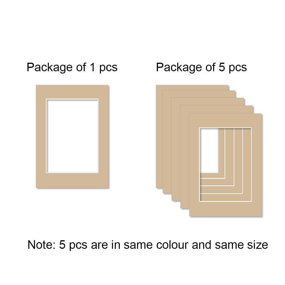 Pre-Cut Matboards, Frame Matboard with Window, Red, Yellow, Green, Blue, Khaki, A1, A2, A3, A4, Custom Size Available