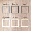 Pre-Cut Square Matboards, Frame Matboard with Window, White, Grey, Black, 16 inches, 20 inches, 24 inches,  Custom Size Available