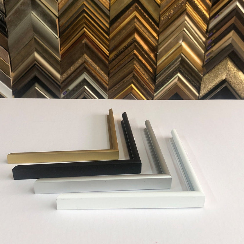 Handmade Photo Frame, Aluminium Wall Art Frame, Custom Size Poster Frame, Ready to Hang