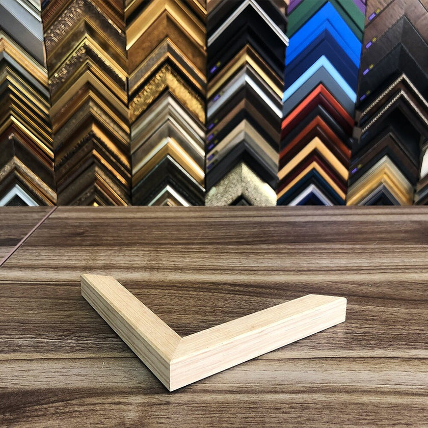 Handmade Photo Frame, Australian Oak Frame Wall Art, Custom Size Natural Oak Frame, Ready to Hang,personalized gifts for wall art, home deco