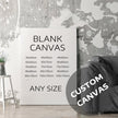 Custom Blank Canvas Stretch , Stretched Blank Canvas, Personalized Size Canvas, Stretched White Canvas, Ready to Hang