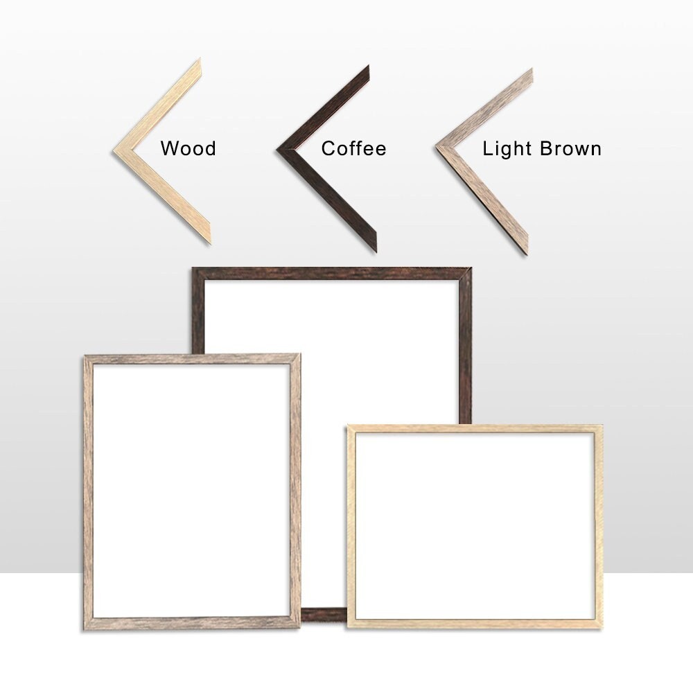 Handmade Photo Frame, Australian Timber Frame Wall Art, Custom Size Wood Frame, Ready to Hang