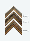 Gold Wooden Frame Timber Wood Picture Handmade Frames for Photo and Art -  A3 A2, 8x10