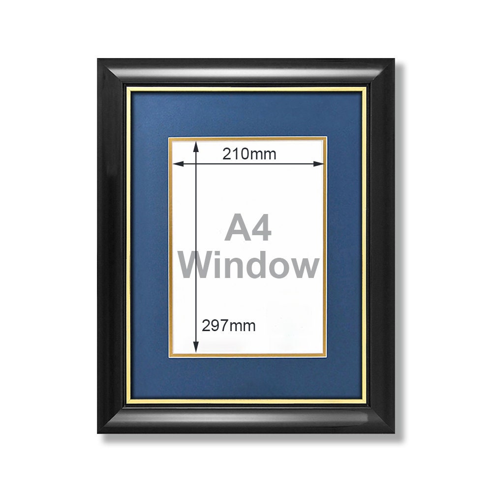Handmade Certificate Framing with Double Mat, Customized Timber Certificate, A4 Window, Ready to Hang,university frame customer sized gifts