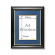 Handmade Certificate Framing with Double Mat, Customized Timber Certificate, A4 Window, Ready to Hang,university frame customer sized gifts