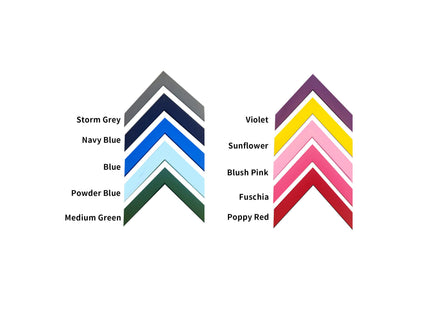 Handmade Photo Frame, Colorful Wall Art Frame, Custom Size Timber Frame, Ready to Hang
