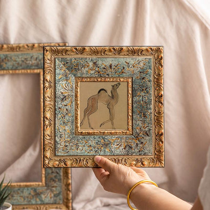 Vintage frame customer sized,Handmade Photo Frame,Wall Art Frame, Timber Frame oil painting, Ready to Hang, home decor, personalized frame