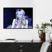 Wall Art - Kate Moss Smoking II - Canvas Prints-Poster Prints