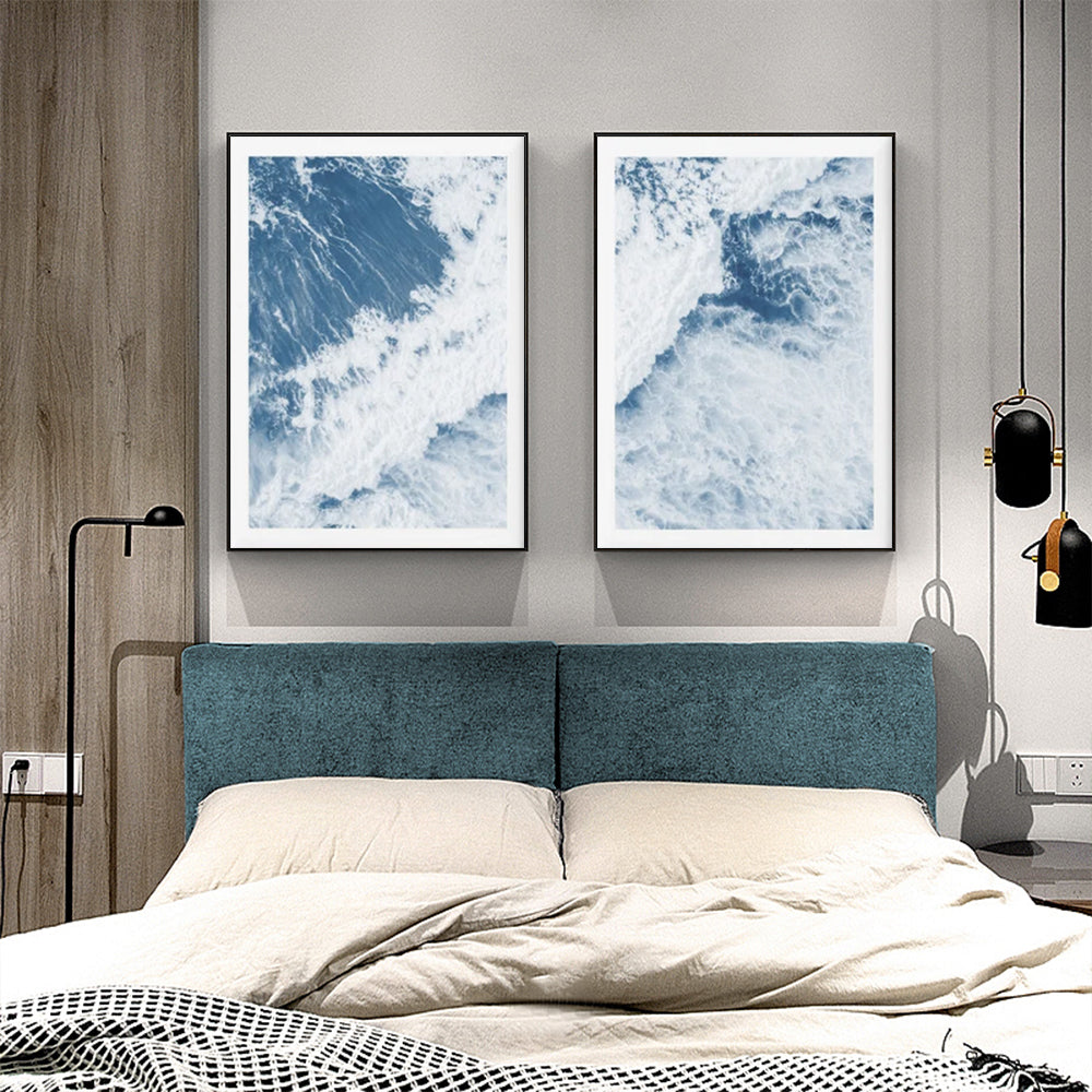 Wall art - ocean wave (2 sets)- Canvas Prints- Poster Prints