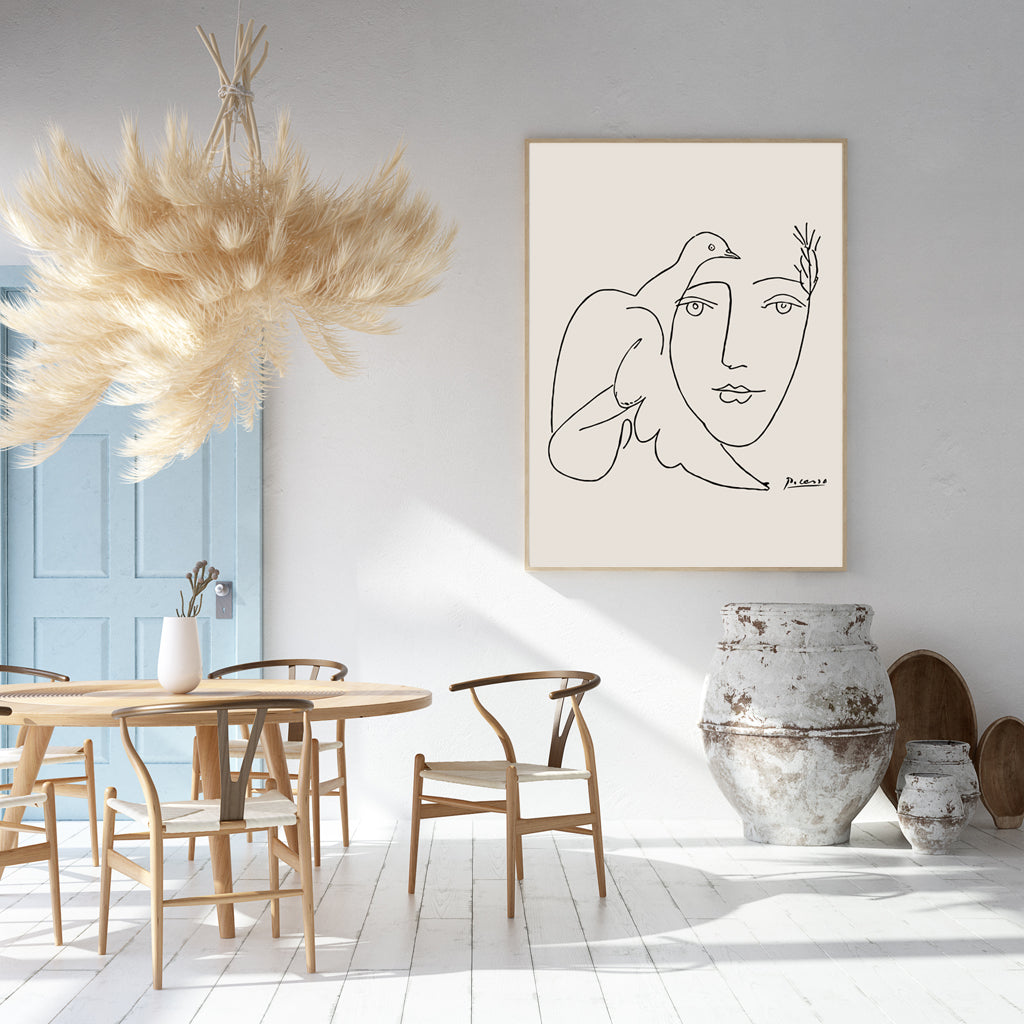 Wall Art - Peace By Pablo Picasso - Canvas Prints-Poster Prints