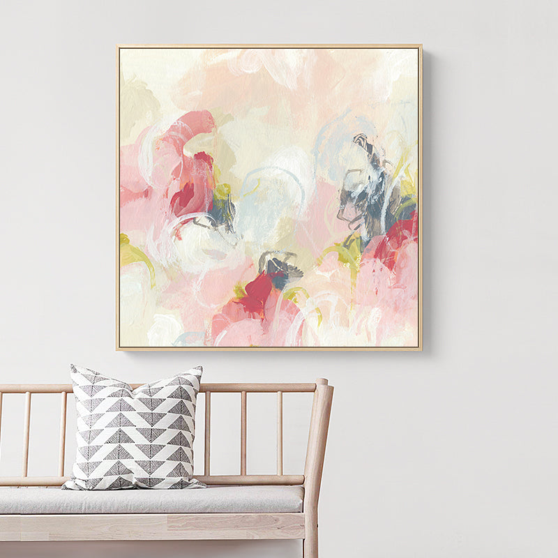 Wall Art - Pink Garden (2 sets)- Canvas Prints-Poster Prints