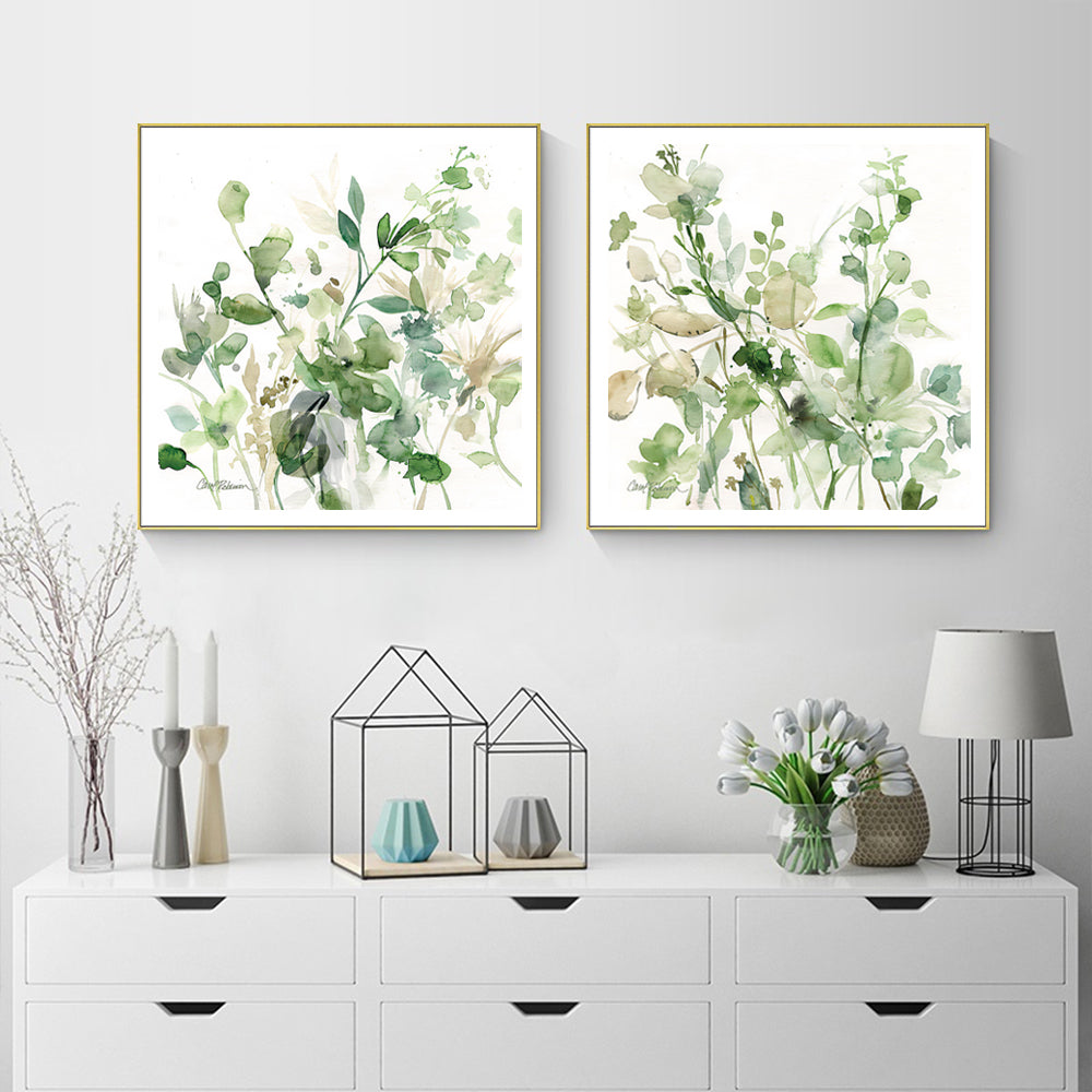 Wall Art - Sage Garden By Carol Robinson (2 sets)- Canvas Prints-Poster Prints