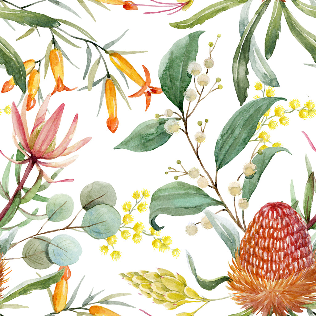 Botanical Art Prints -Tropical Leaves - Canvas Prints- Poster Prints