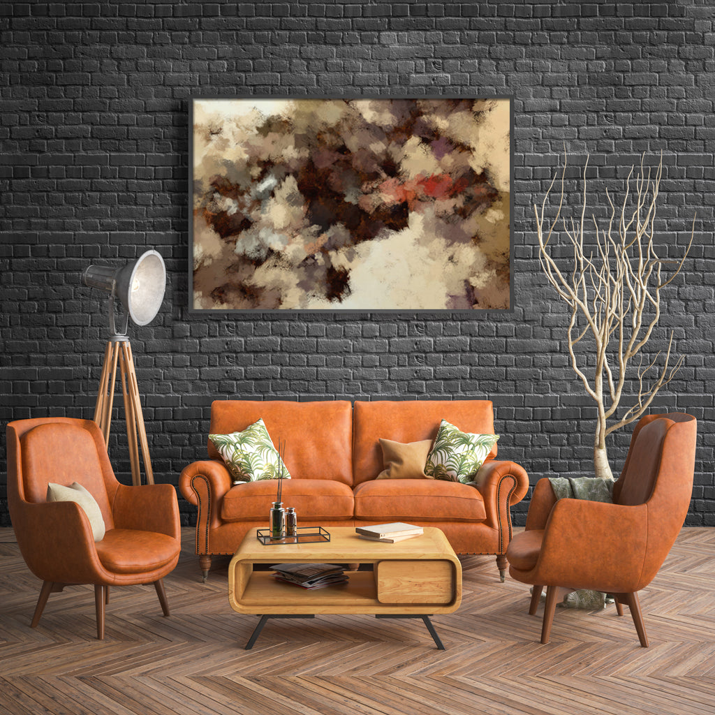 Abstract Art - Coloured textures - Canvas Prints-Poster Prints