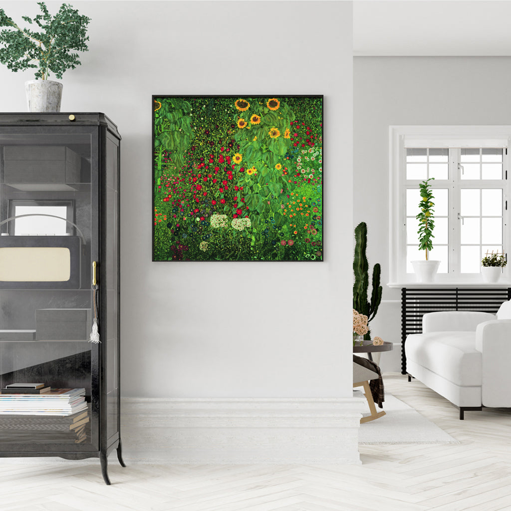 Wall Art -Sunflowers II by Gustav Klimt - Canvas Prints-Poster Prints