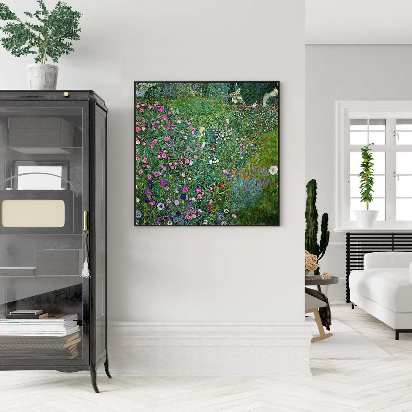 Wall Art -Italian garden by Gustav Klimt - Canvas Prints-Poster Prints