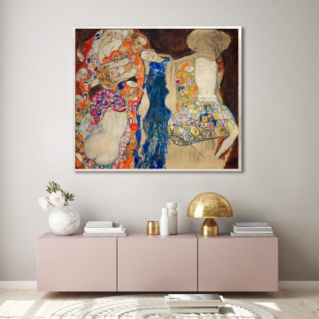 Wall Art -The bridge by Gustav Klimt - Canvas Prints-Poster Prints