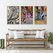 Wall Art - Melbourne Street Art (3 sets) - Canvas Prints-Poster Prints