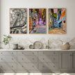 Wall Art - Melbourne Street Art (3 sets) - Canvas Prints-Poster Prints