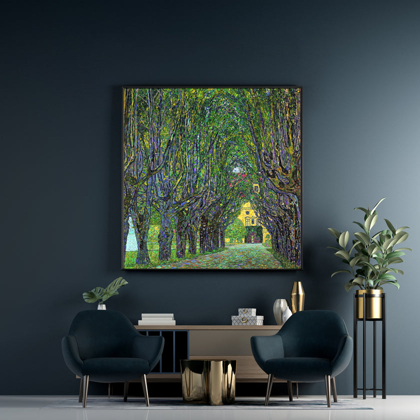Wall Art -Olive trees by Gustav Klimt - Canvas Prints-Poster Prints