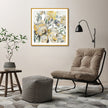 Wall Art - Light Yellow Flowers Watercolor Style - Canvas Prints-Poster Prints