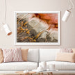 Landscape art prints - Orange rock - Canvas Prints - Poster Prints