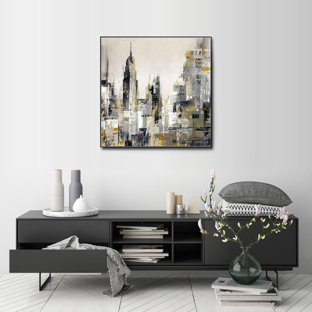 Wall Art Prints -Chicago View (2 sets)- Canvas Prints-Poster Prints