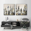 Wall Art Prints -Chicago View (2 sets)- Canvas Prints-Poster Prints