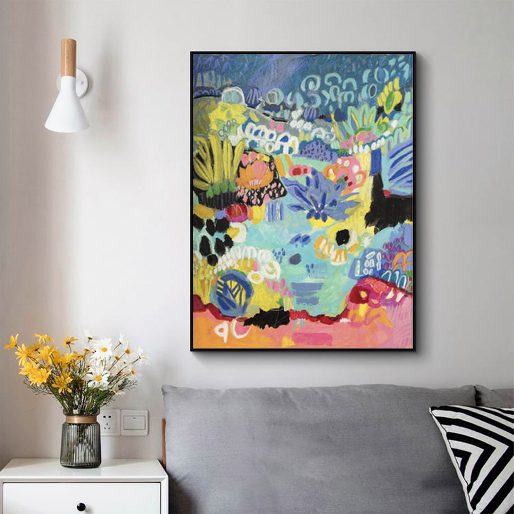 Wall Art - Summer Smile B - Canvas Prints-Poster Prints