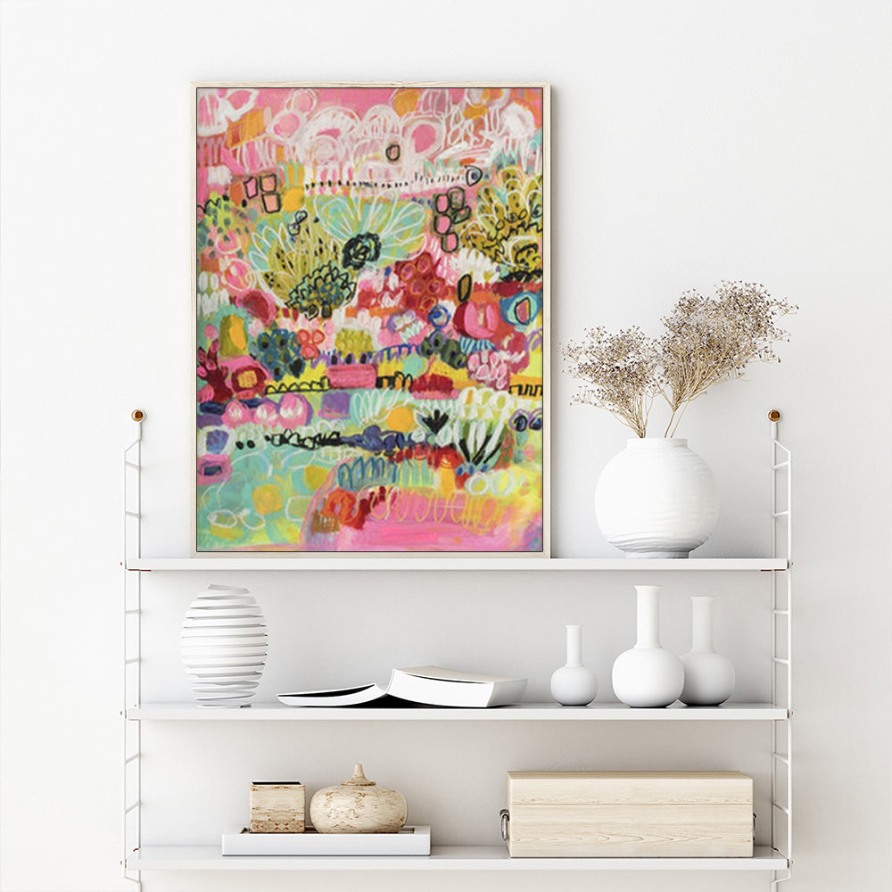 Wall Art - Summer Smile A - Canvas Prints-Poster Prints