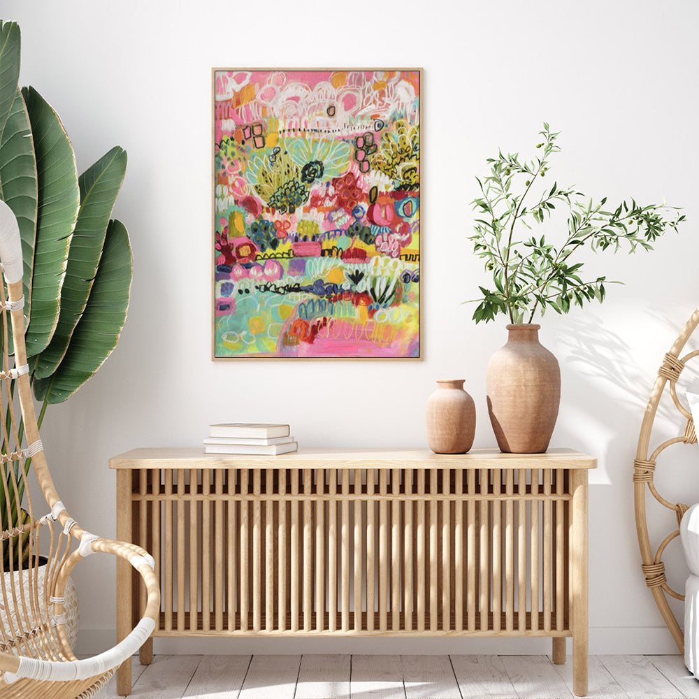 Wall Art - Summer Smile A - Canvas Prints-Poster Prints