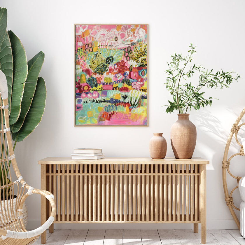 Wall Art - Summer Smile A - Canvas Prints-Poster Prints