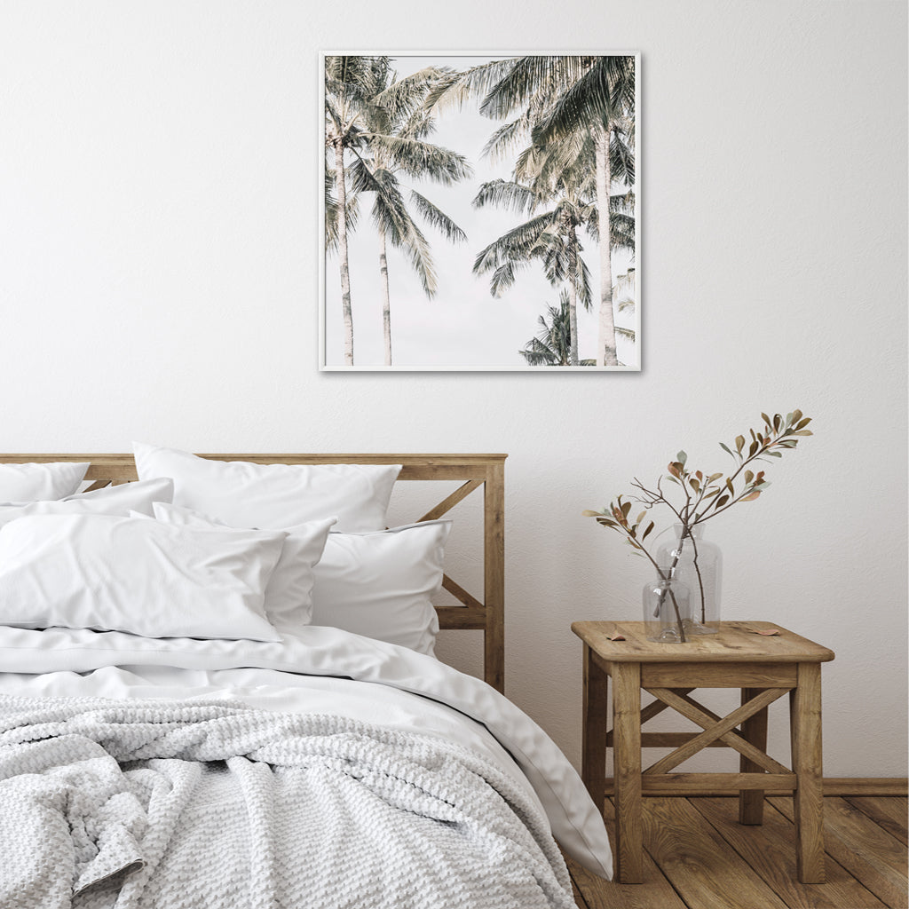 Wall Art - Palm Trees Square Size - Canvas Prints-Poster Prints