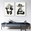 Wall art - Vogue Lady (2 sets)- Canvas Prints- Poster Prints