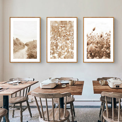 Wall Art - Walk to beach 3 sets - Poster Prints -Canvas Prints