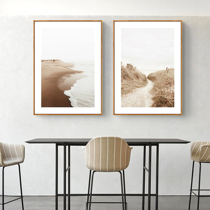 Wall Art - Walk to beach II 3 sets - Poster Prints -Canvas Prints
